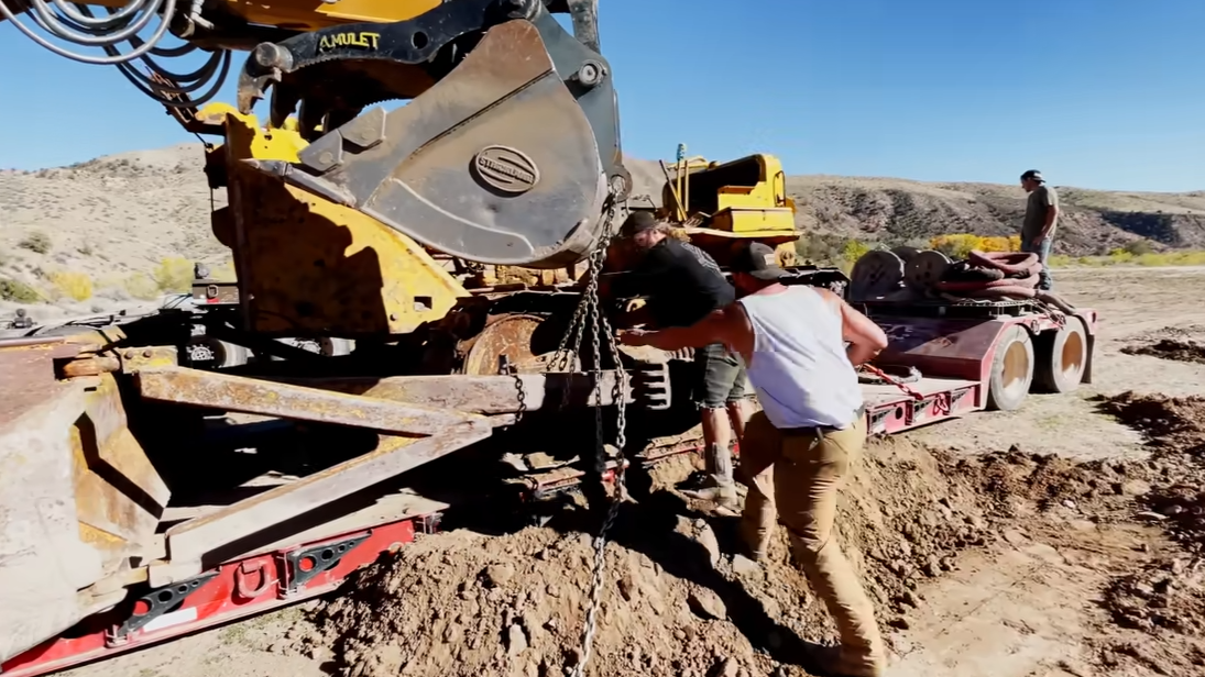 50,000-pound dozer. One mountain trap. Zero room for error.