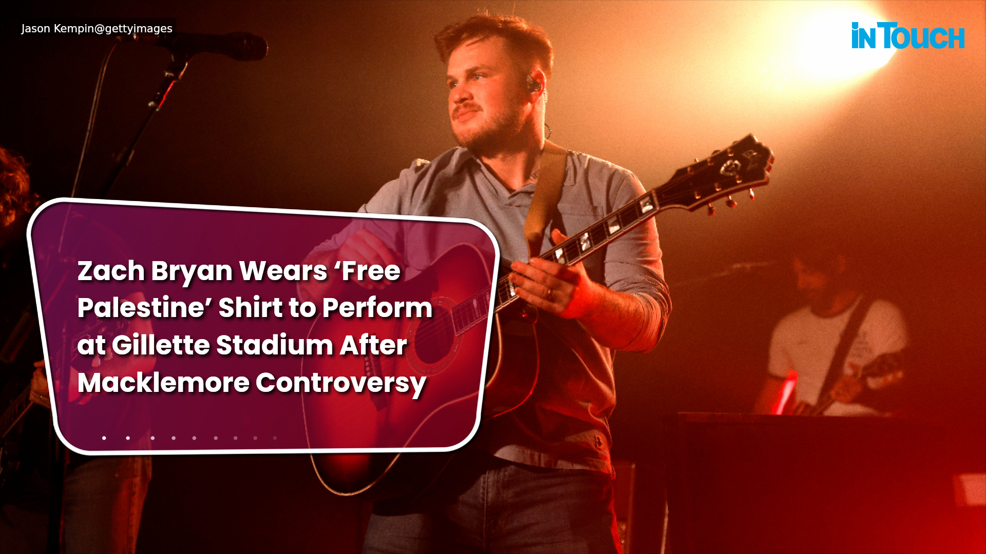 Zach Bryan wears 'Free Palestine' shirt to perform at Gillette Stadium ...