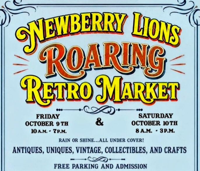 Retro market returns to Newberry this weekend