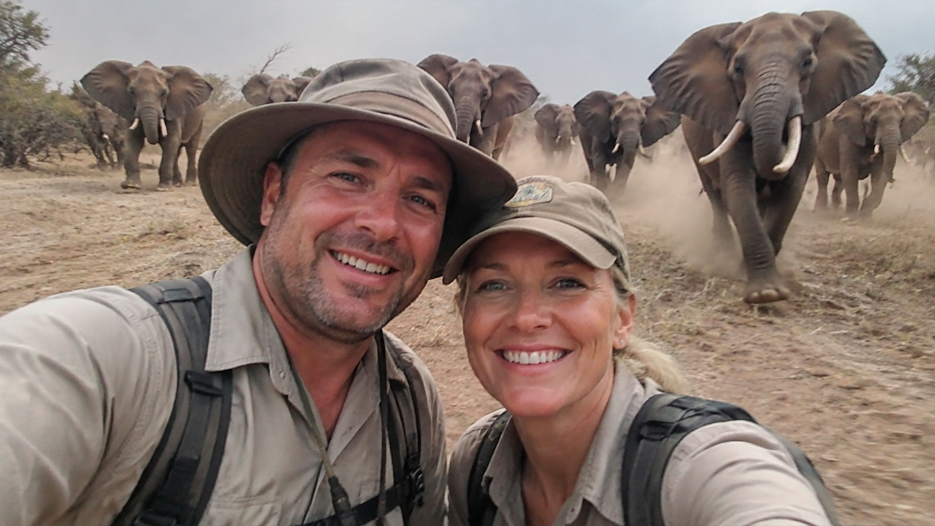 These safari tourists were already dead, they just didn't know it yet
