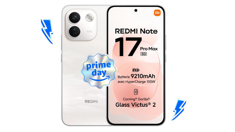 Avec sa batterie dépassant les 9000 mAh, le REDMI Note 17 Pro Max chute ...
