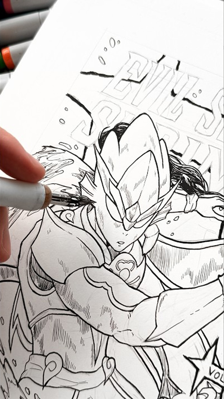 Drawing a manga chapter in 30 days!