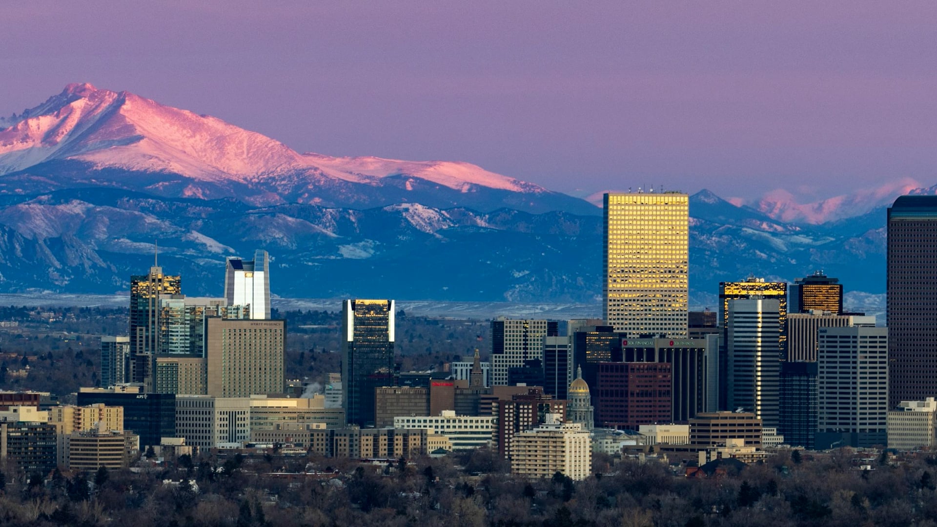 Why Denver was built on a mile-high plateau (not a river, like other ...