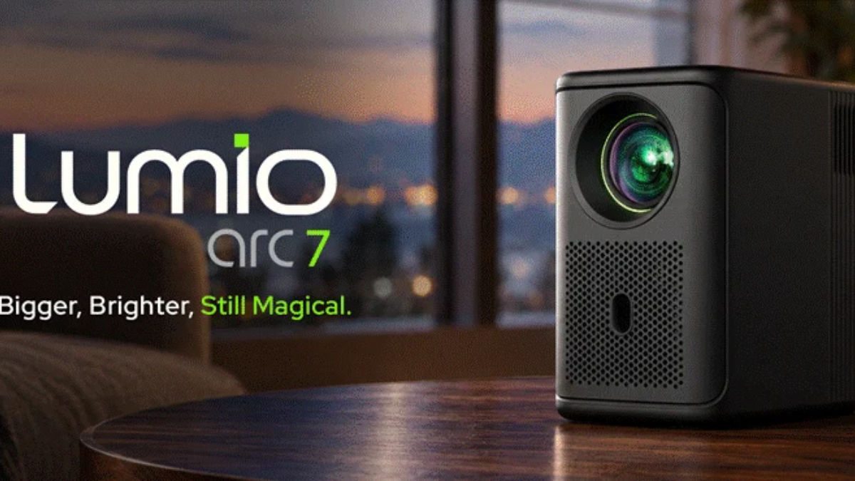 Lumio Arc 7 2026 with 500 ANSI lumens, 120-inch projection and Google ...