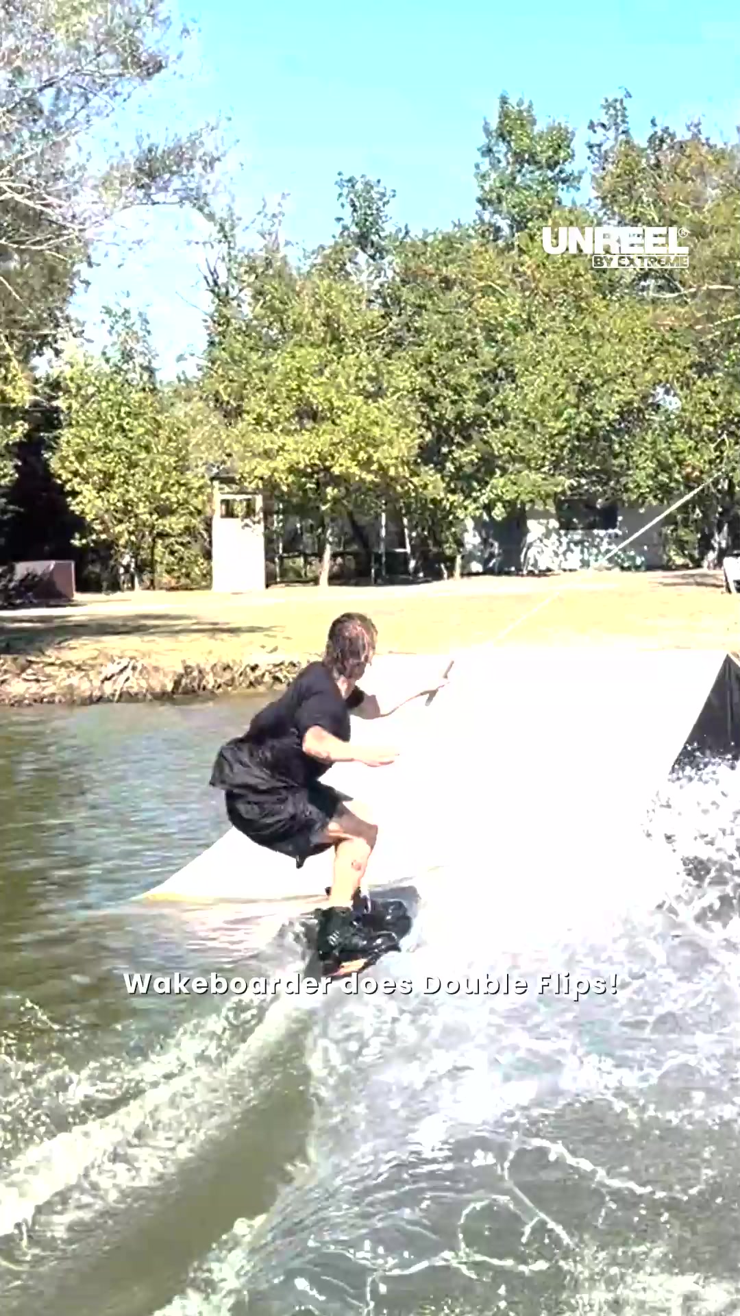 Unreel wakeboarding stunts: Epic double flips at the cable park!