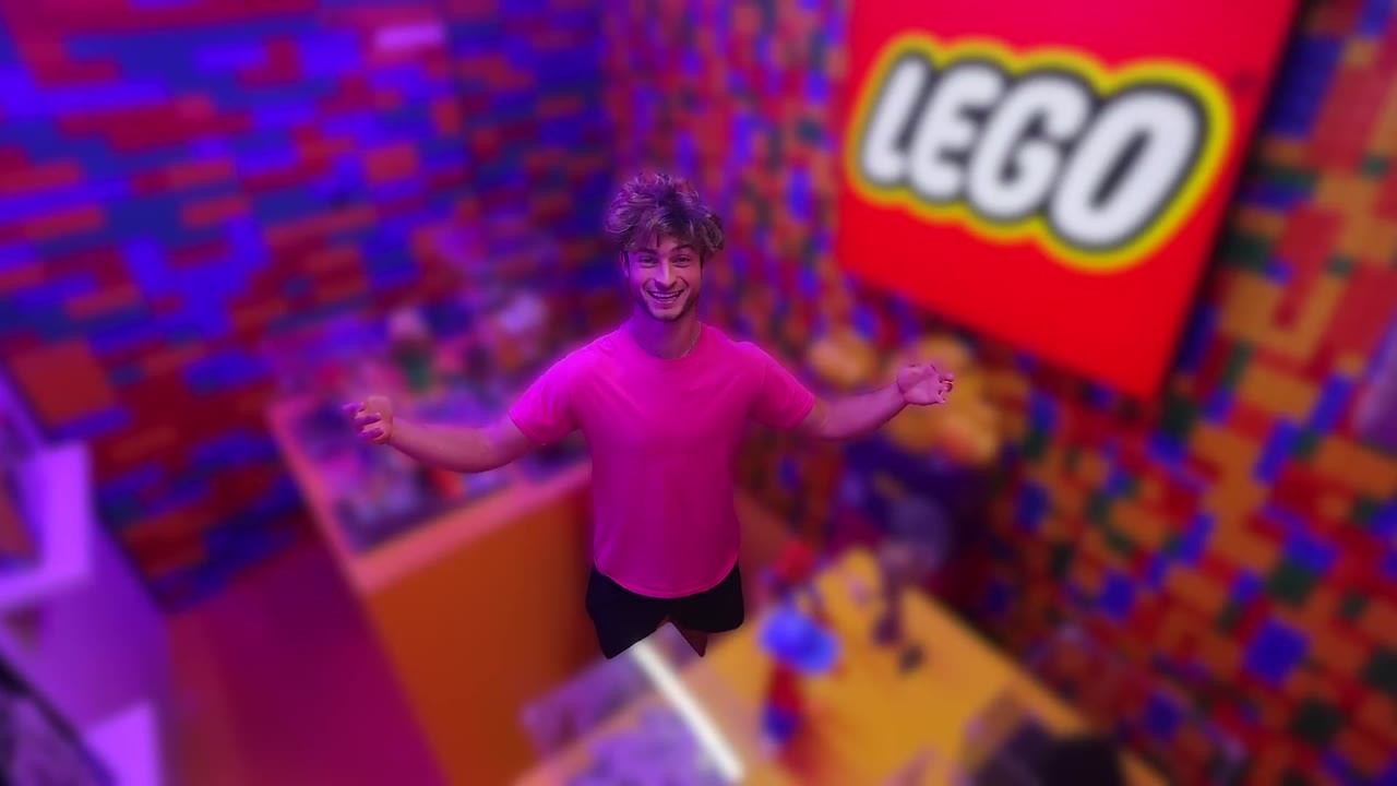 He turned a hidden room into a $20,000 Lego store