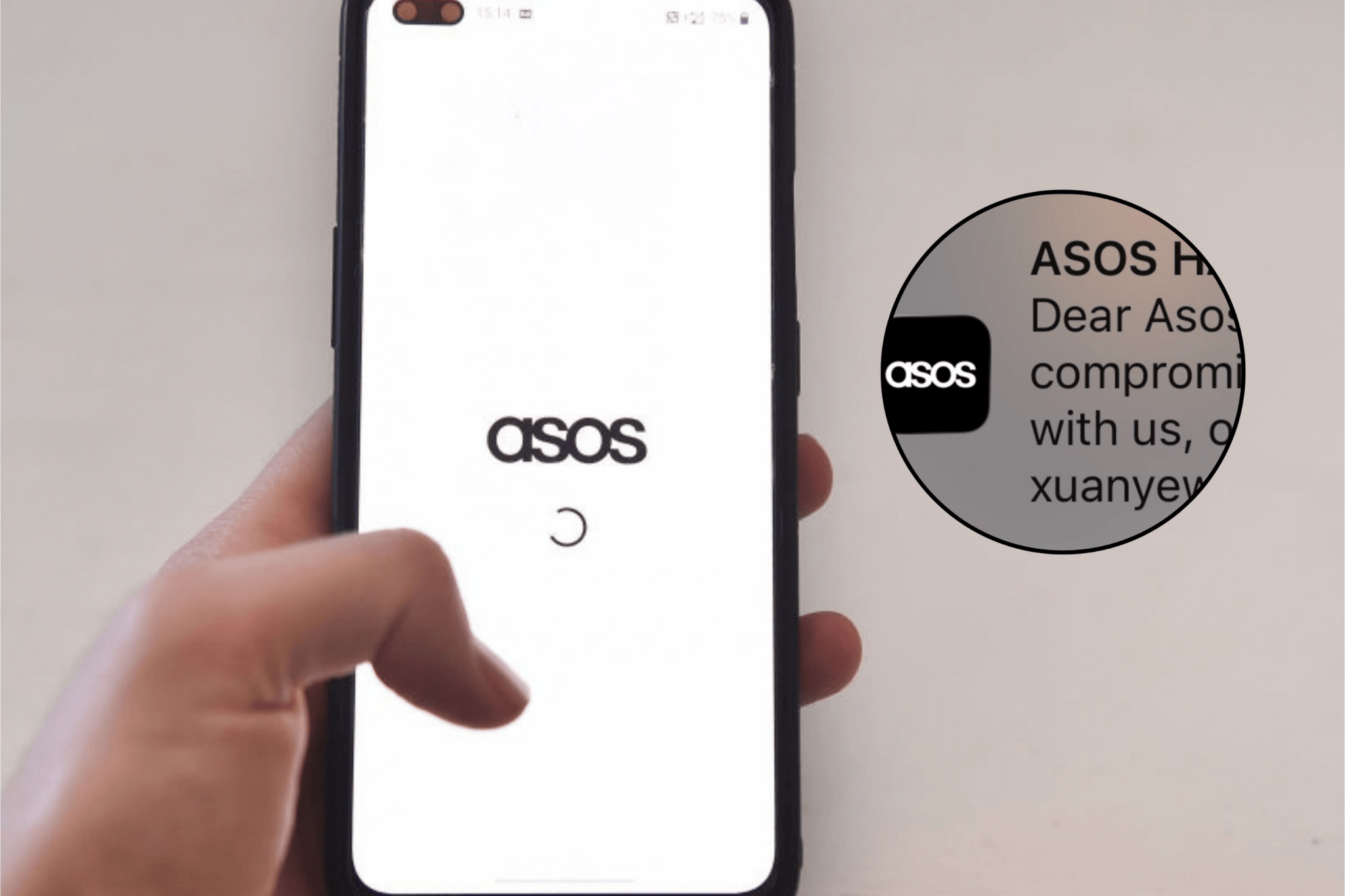 Ominous ransom demand sent to ASOS users' phones