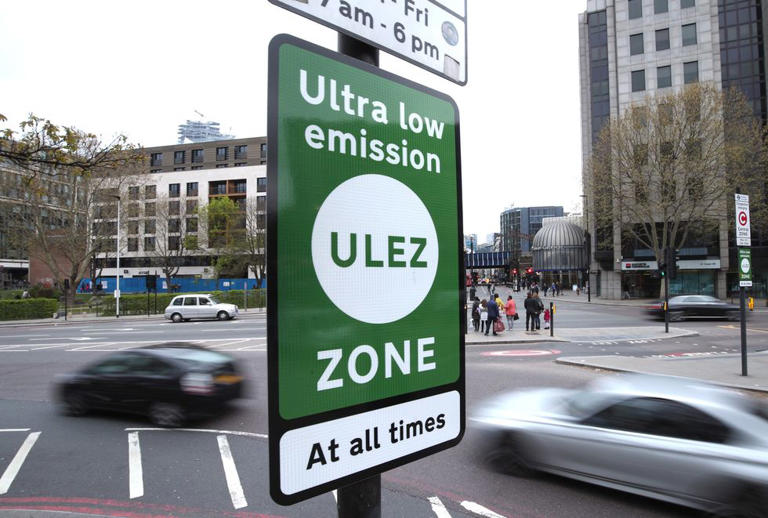 Petrol and diesel drivers slapped with almost 10 million Ulez and Clean ...