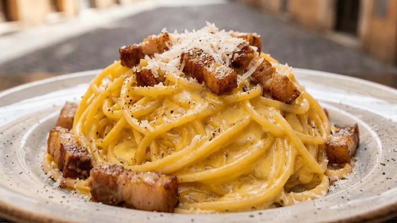 How Italians make real carbonara - the first rule is never add cream