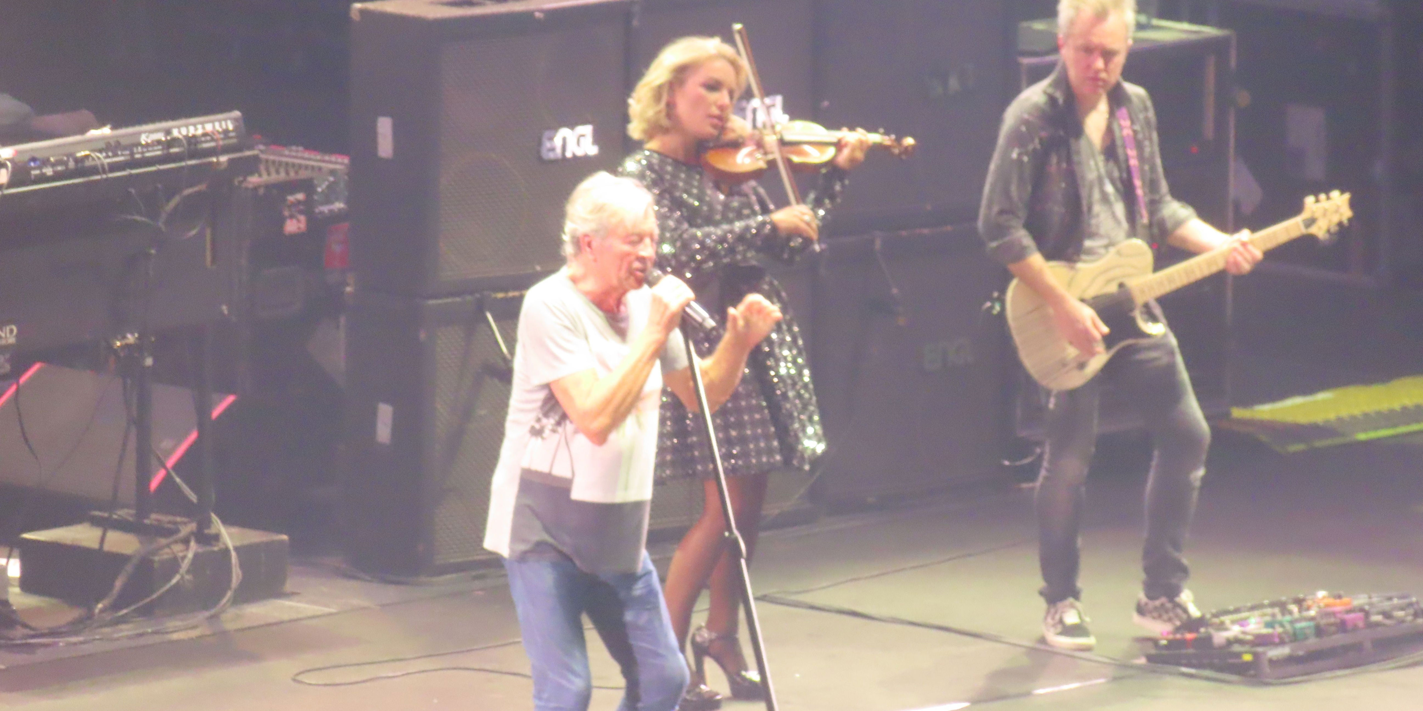 Deep Purple geigten in Wien mit Lidia Baich auf