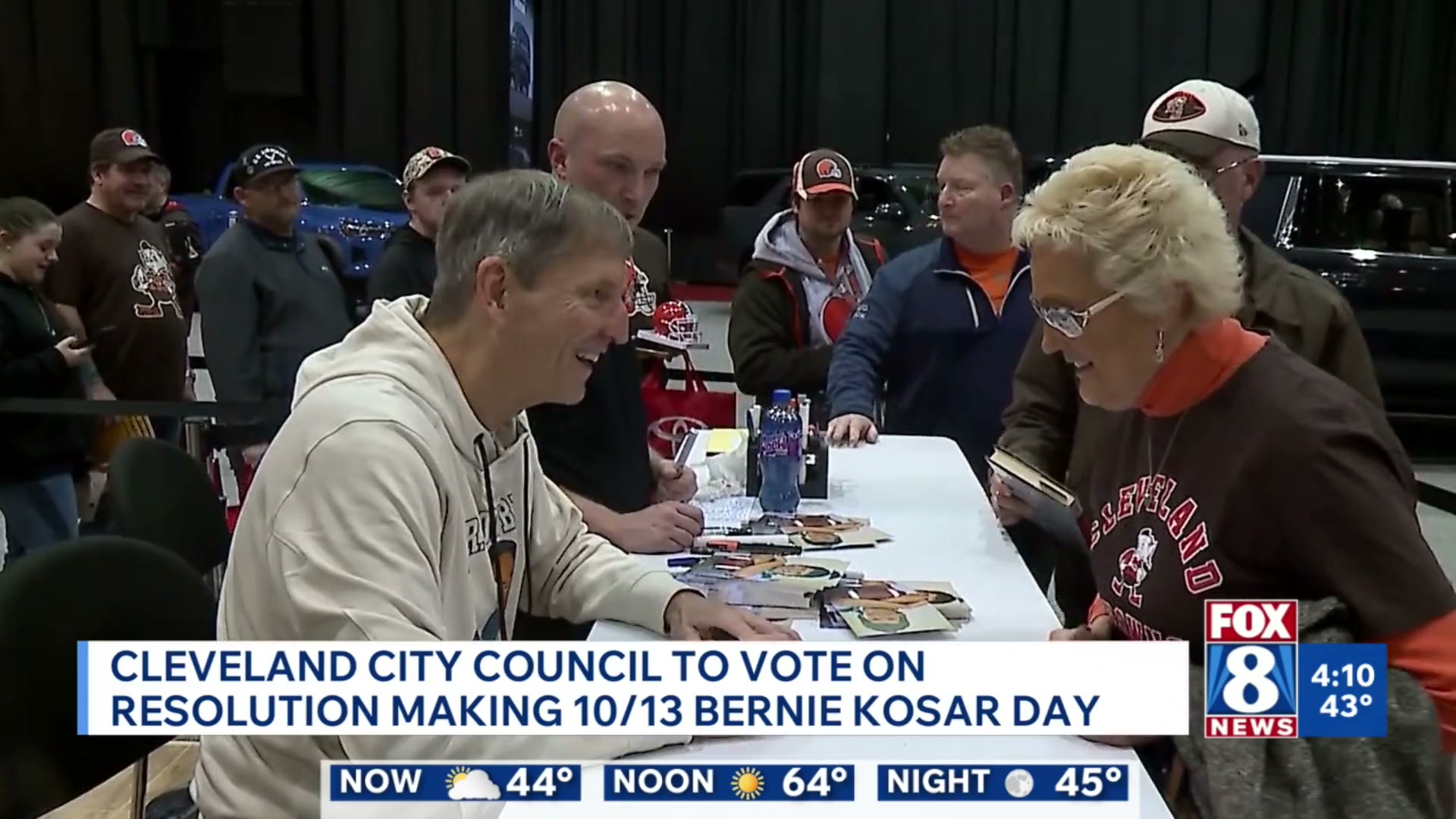 Cleveland council to vote on Bernie Kosar Day
