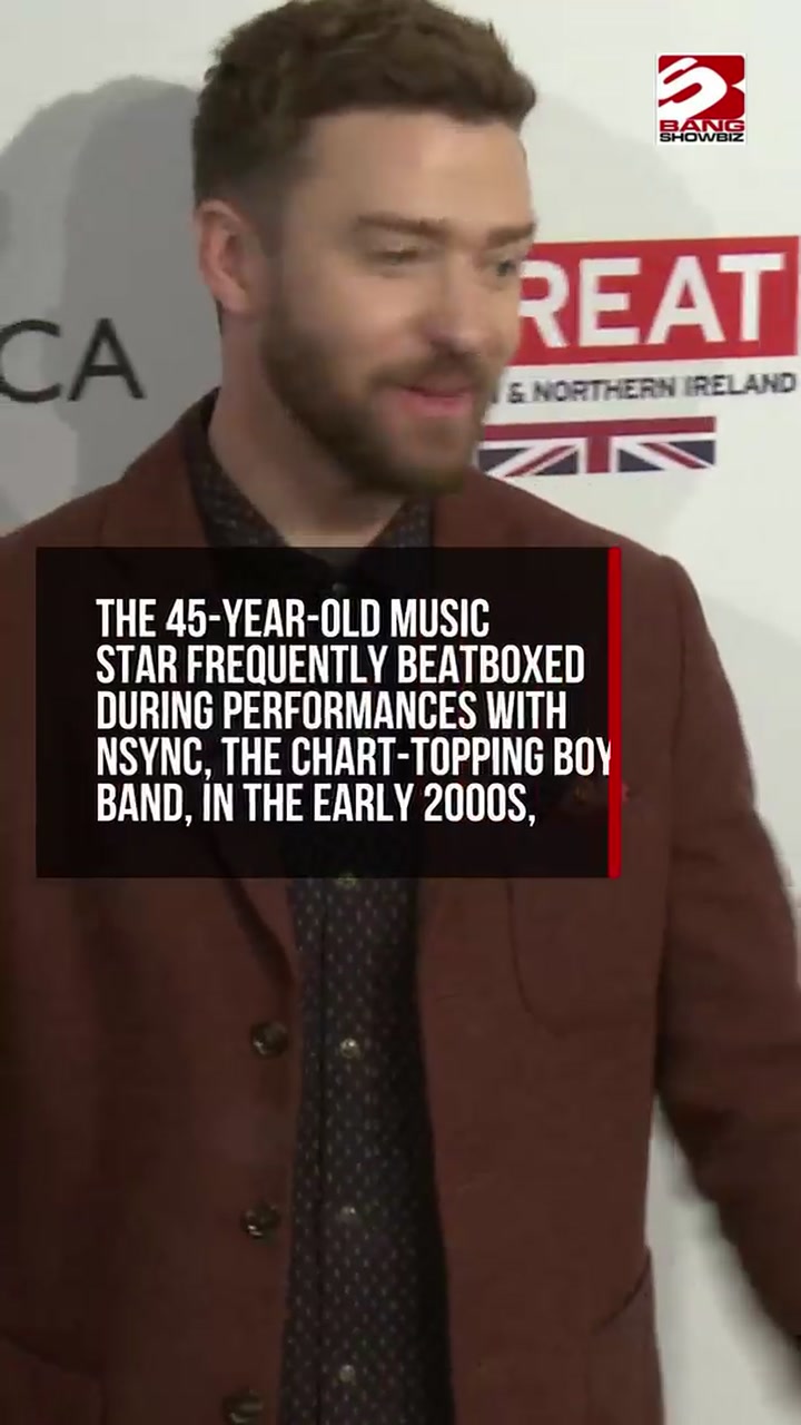 Justin Timberlake jokingly apologizes for his NSYNC-era beatboxing