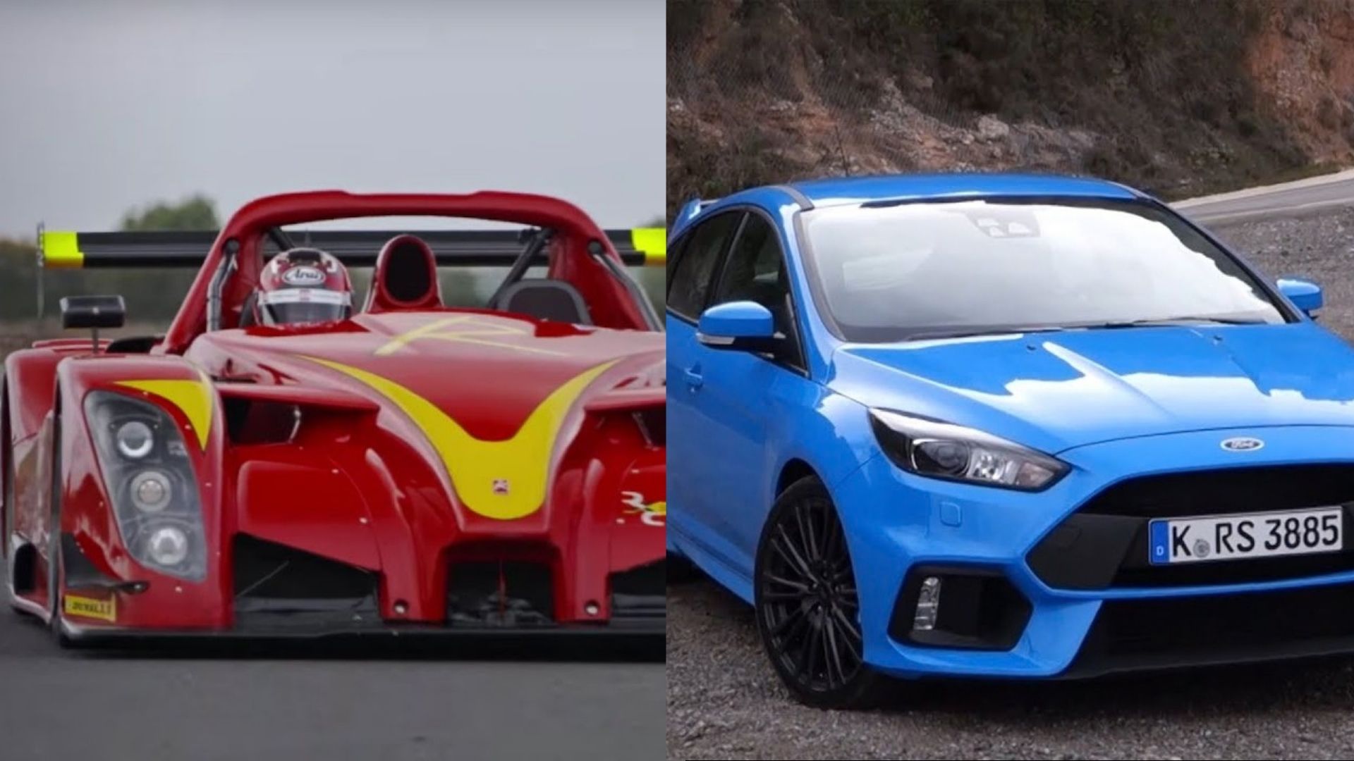 Radical RXC Spyder vs Ford Focus RS