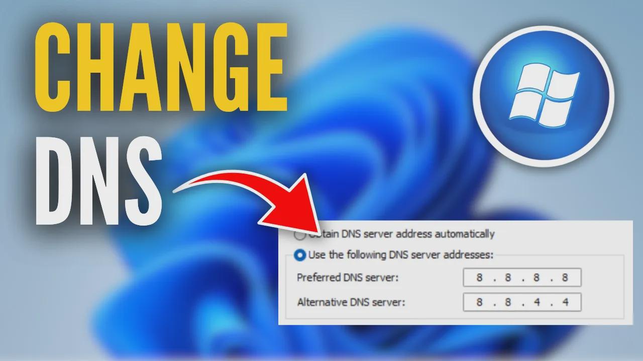 How to change DNS server in Windows 11
