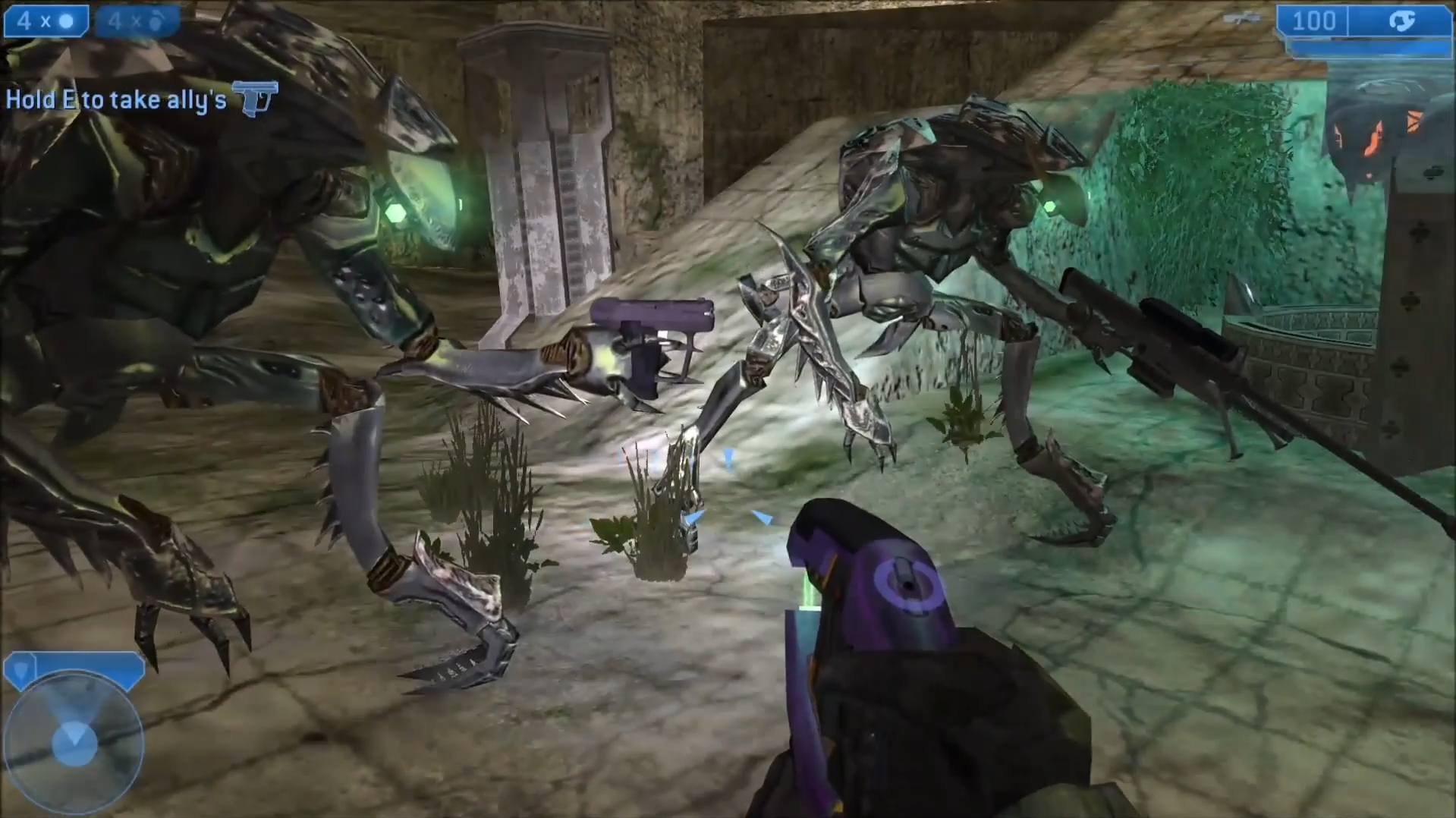 Can Halo 2 drones actually use UNSC weapons?