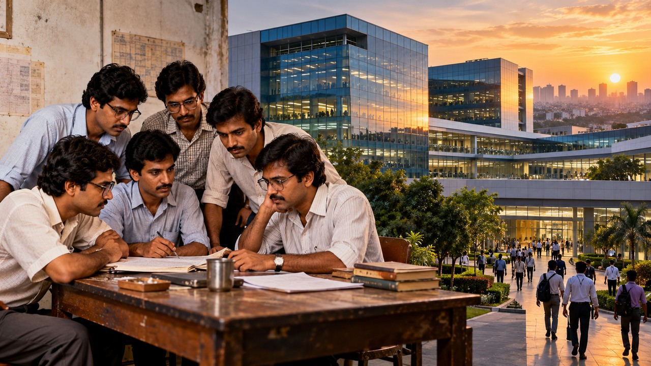 Seven men started Infosys with just ₹10,000 and no computer - then they ...