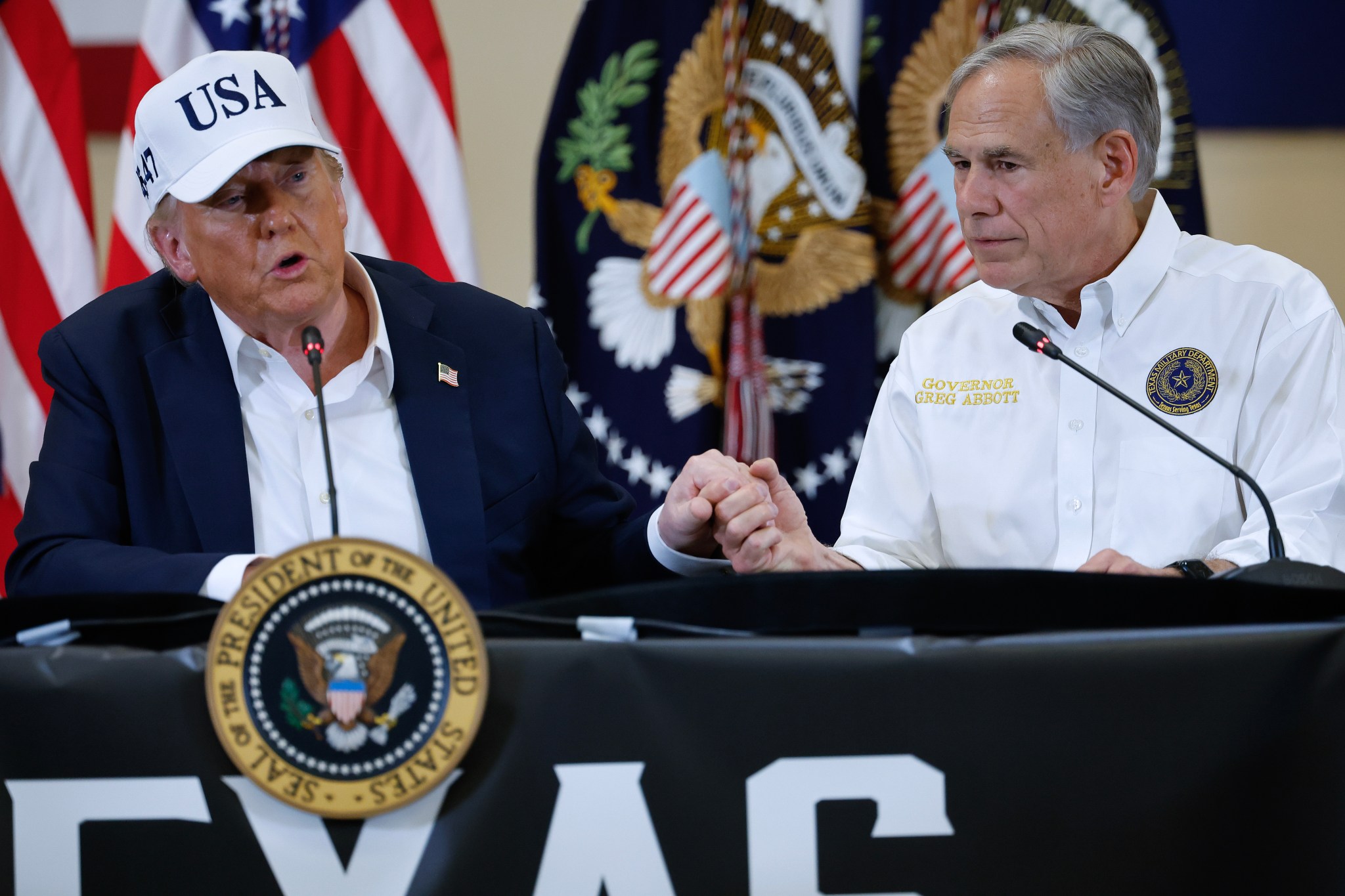 Greg Abbott skips Trump's Texas rally as polls tighten in governor race