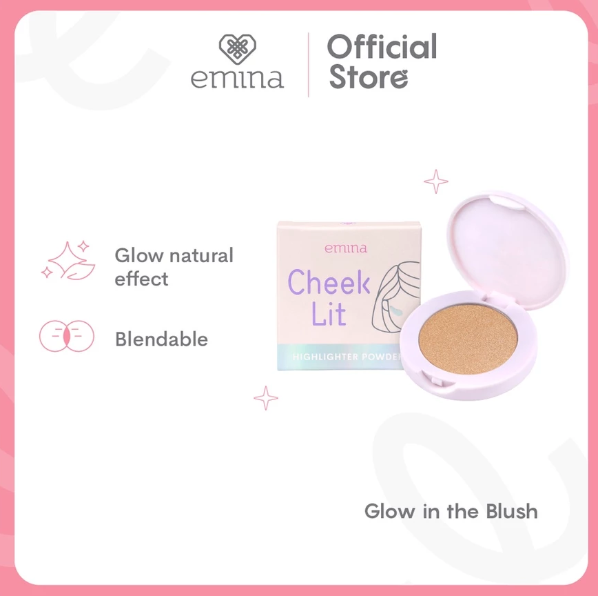 5 highlighter powder murah mulai Rp 20 ribuan, makeup glowing natural