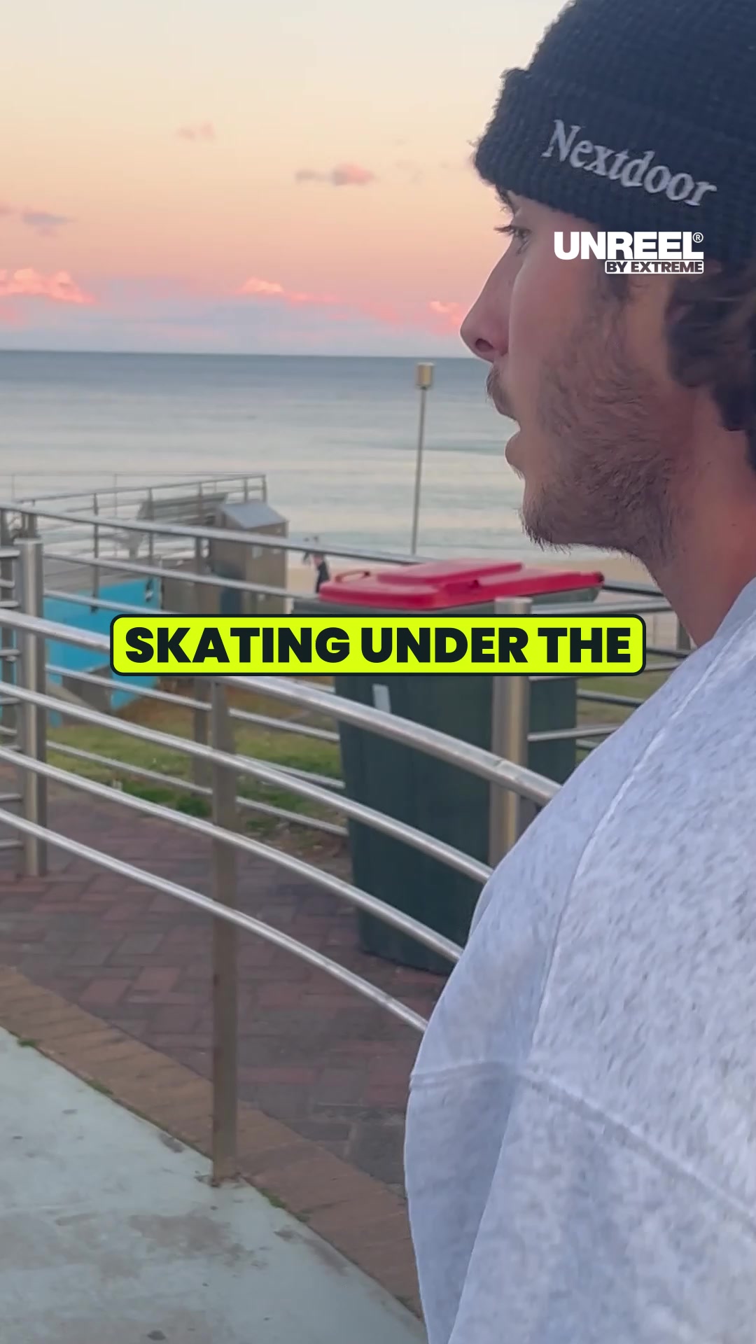 Sunset skateboard pool tricks: Epic bowl transitions & coping grinds!