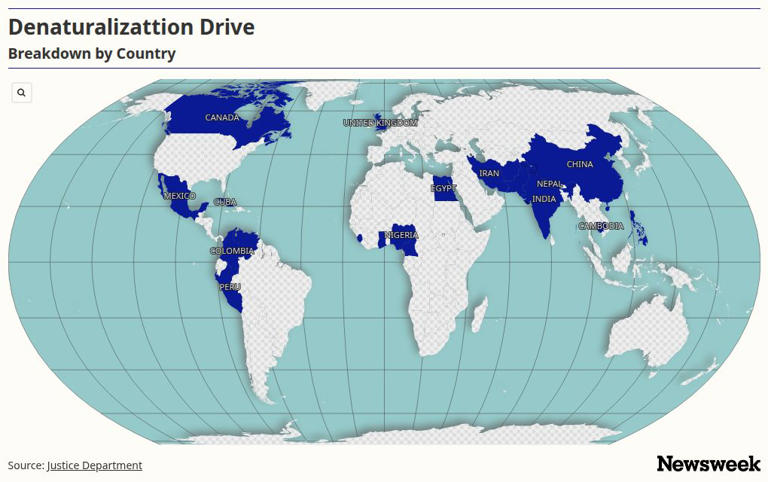 US announces mass denaturalization action