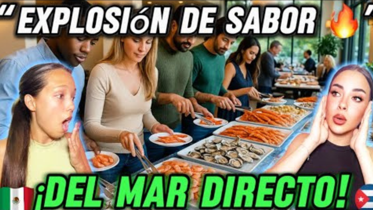 ¡Qué nivel de buffet de mariscos en México!