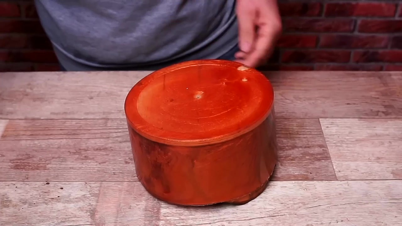 This apple log looked useless until the grain was revealed