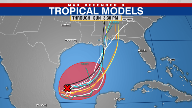 Tropical depression nine forms in the Gulf | Tracking the tropics