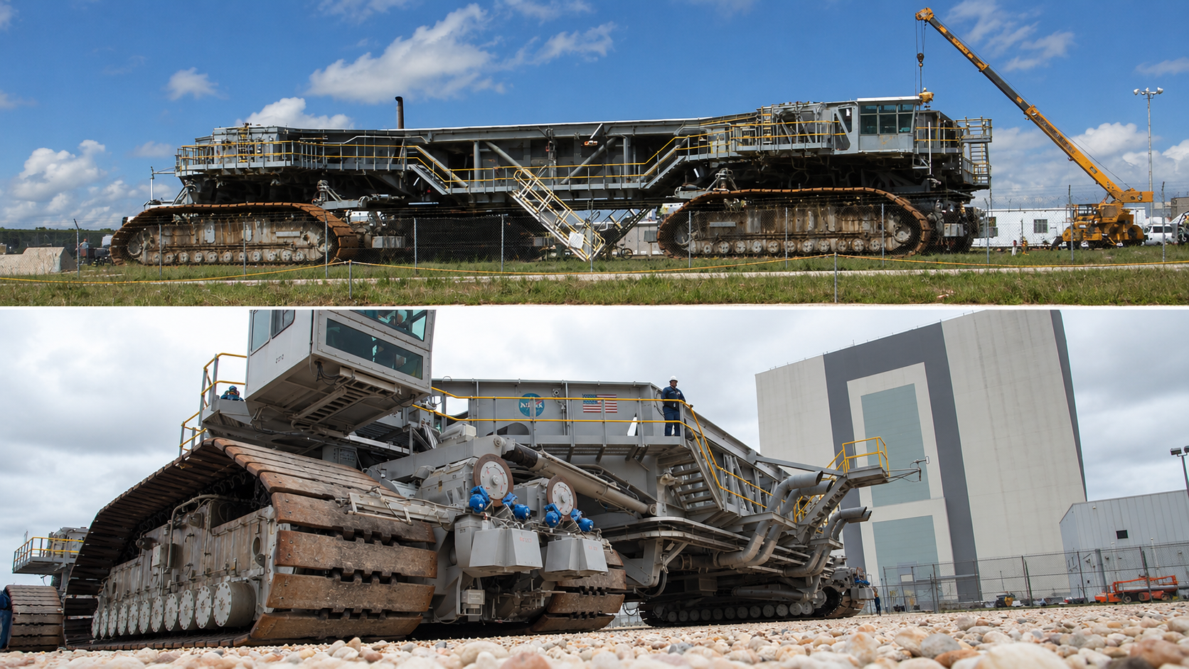 This is the largest self-powered vehicle on Earth... and NASA built two ...