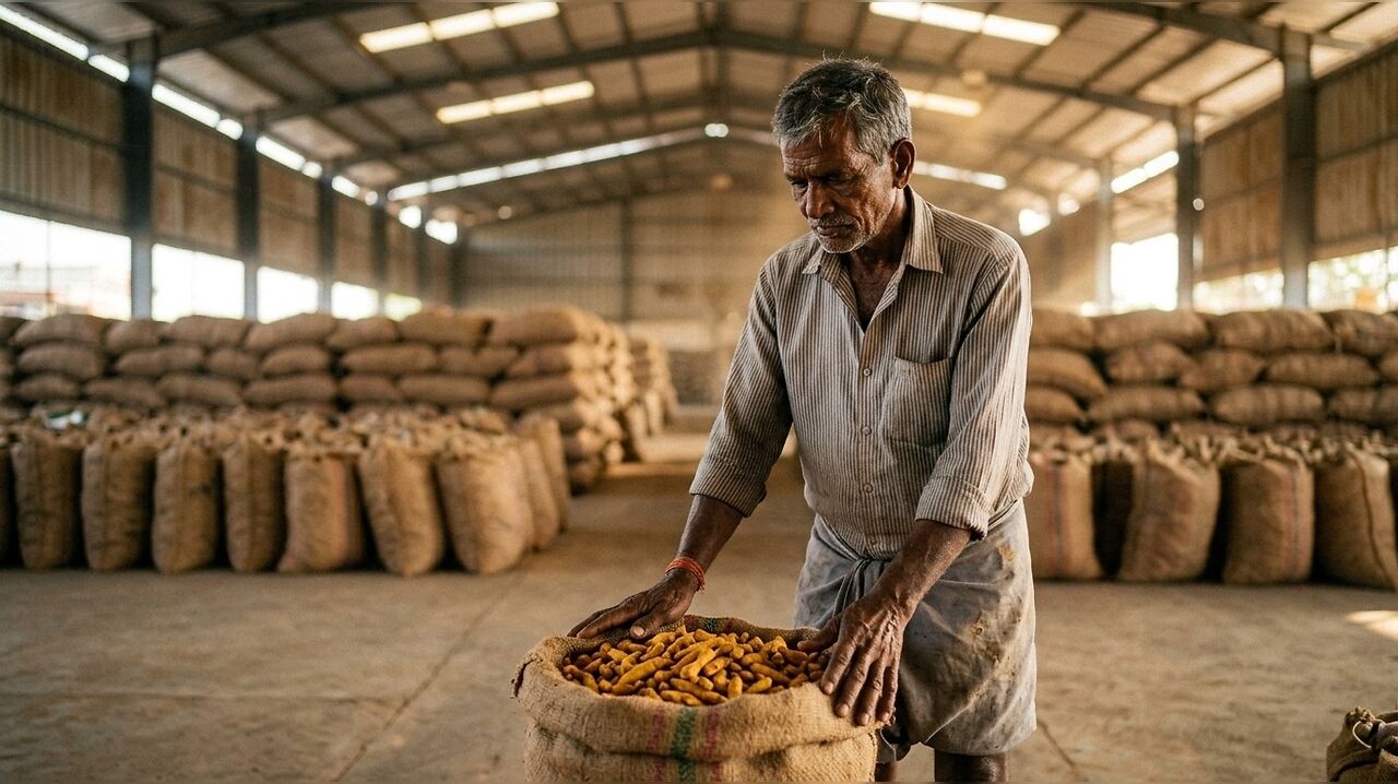 Turmeric prices surge toward ₹19,000 per quintal in Erode markets