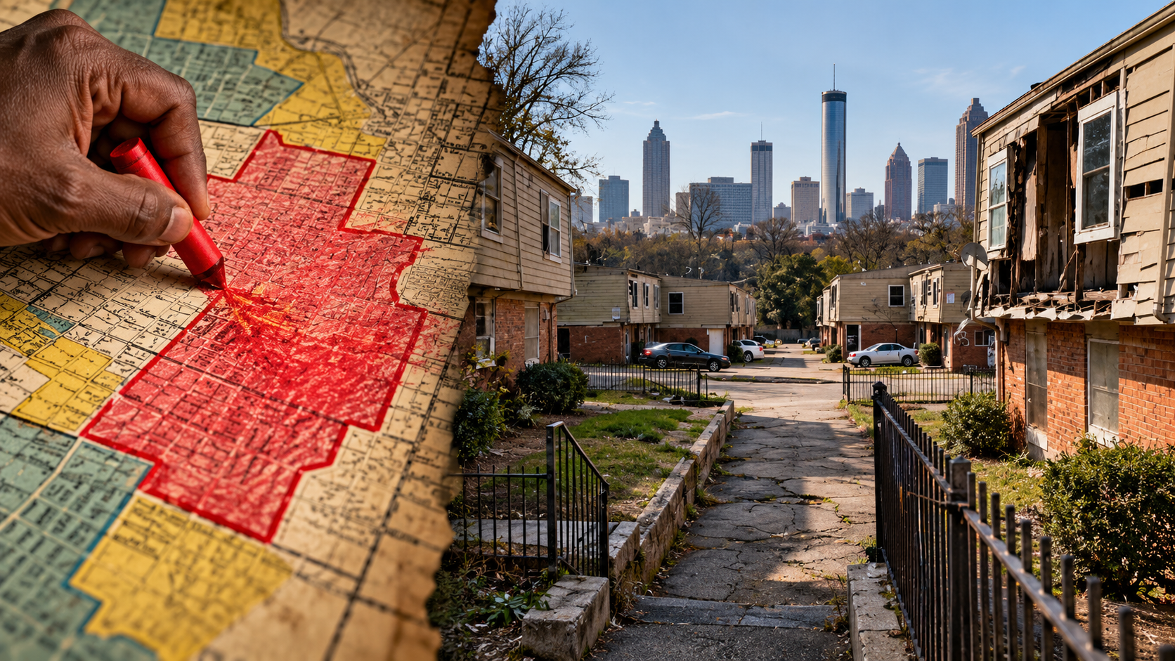 Watch how redlining helped trap Atlanta’s Zone 6 in a cycle that lasted ...
