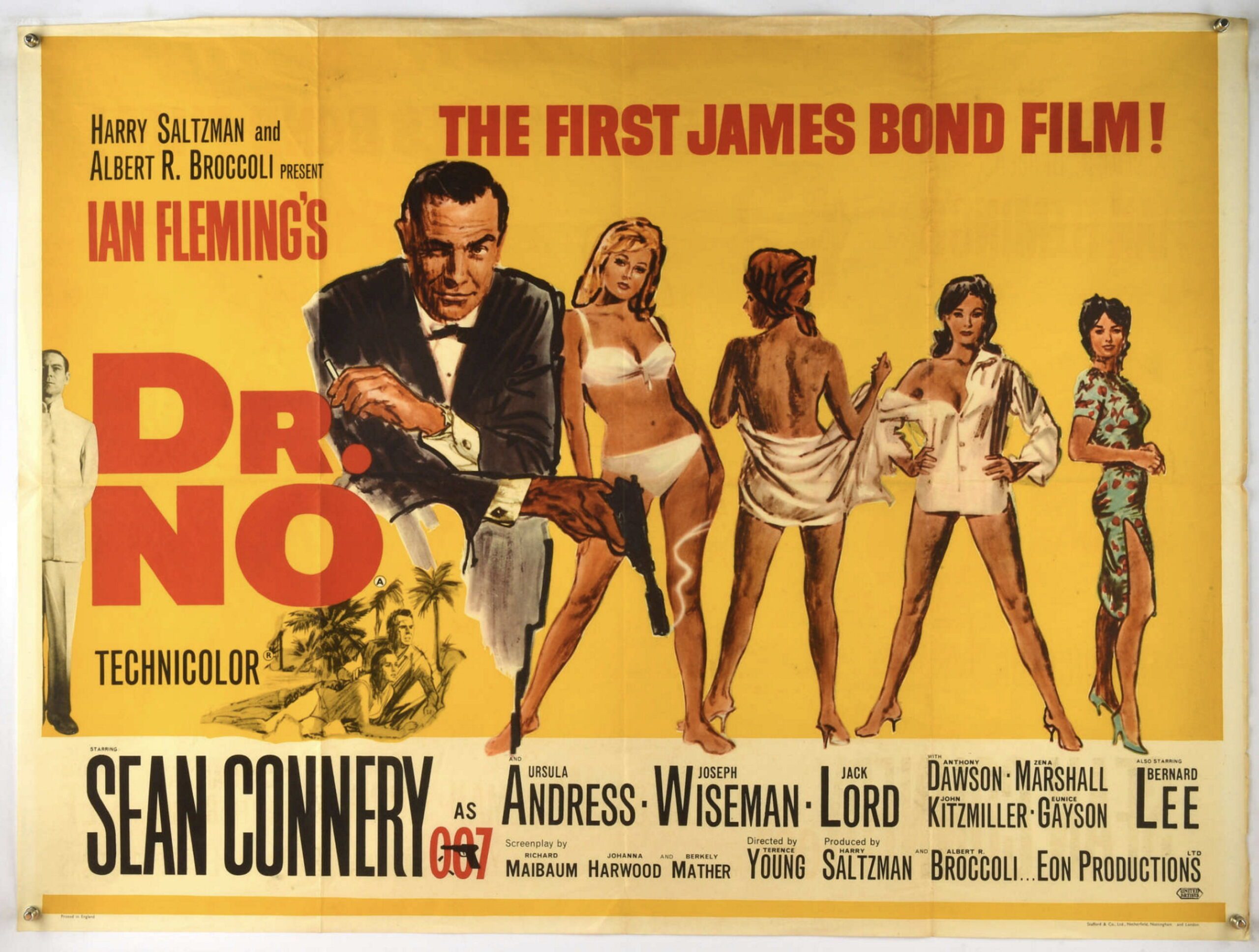 Almost 100 iconic movie posters including James Bond go to auction for £35k
