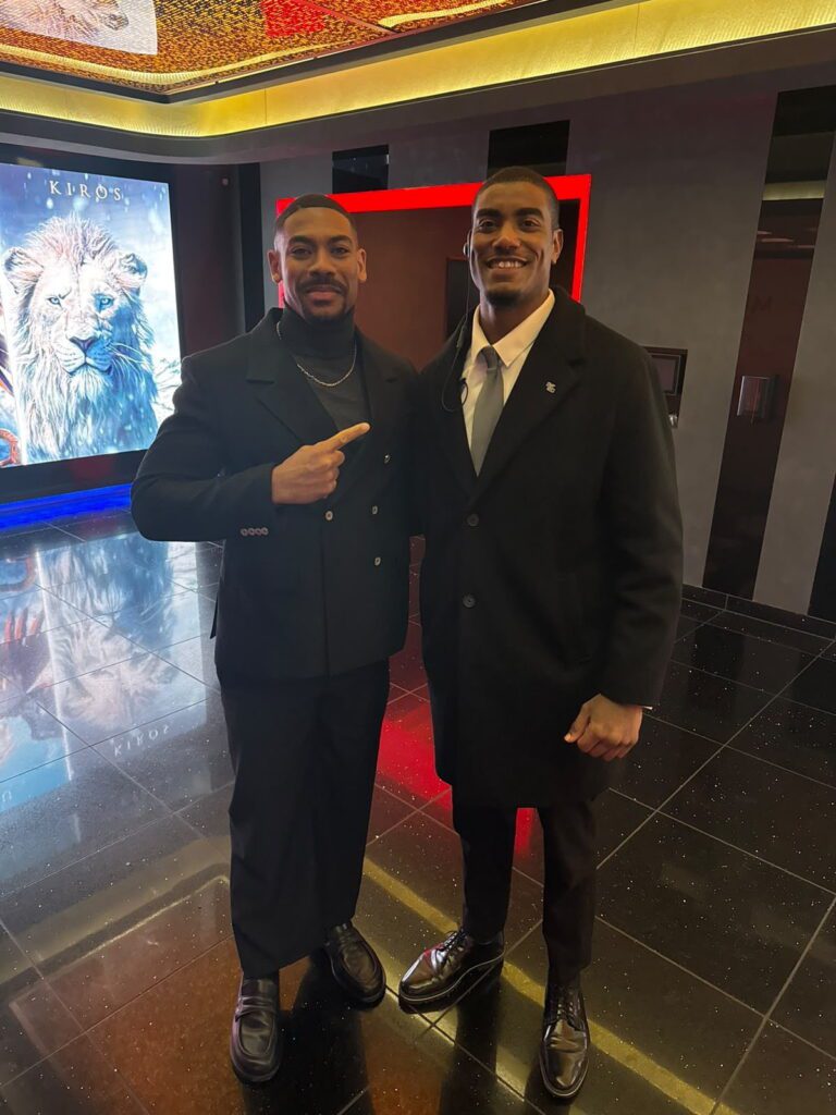 Security guard signs modelling contract after working London Fashion Week