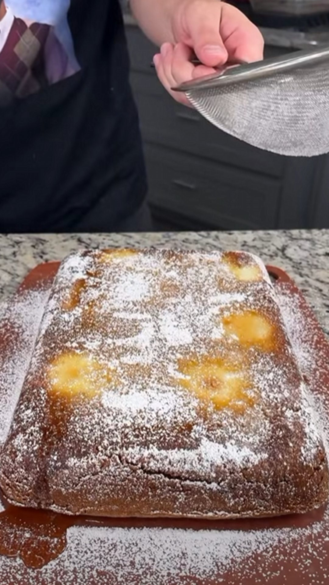 Pancake casserole breakfast bake