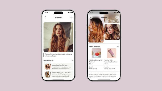 Pinterest’s AI now turns beauty pins into action plans