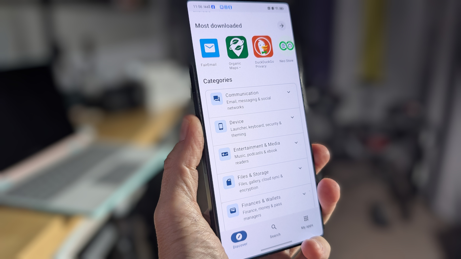 This Google Play Store alternative is my first stop for Android apps ...