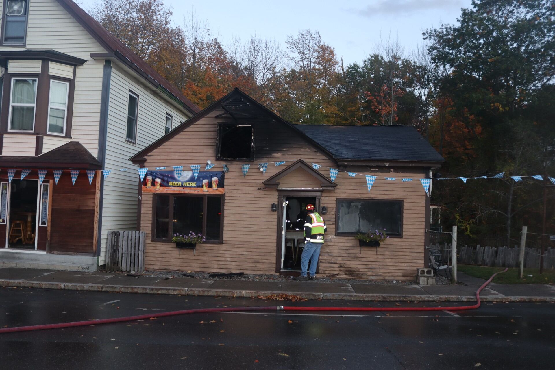 Fire breaks out at Wilton brewery, deemed accidental