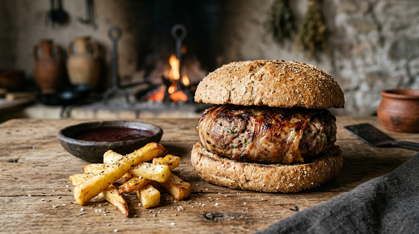 The Roman burger cost $435 and actually tasted good