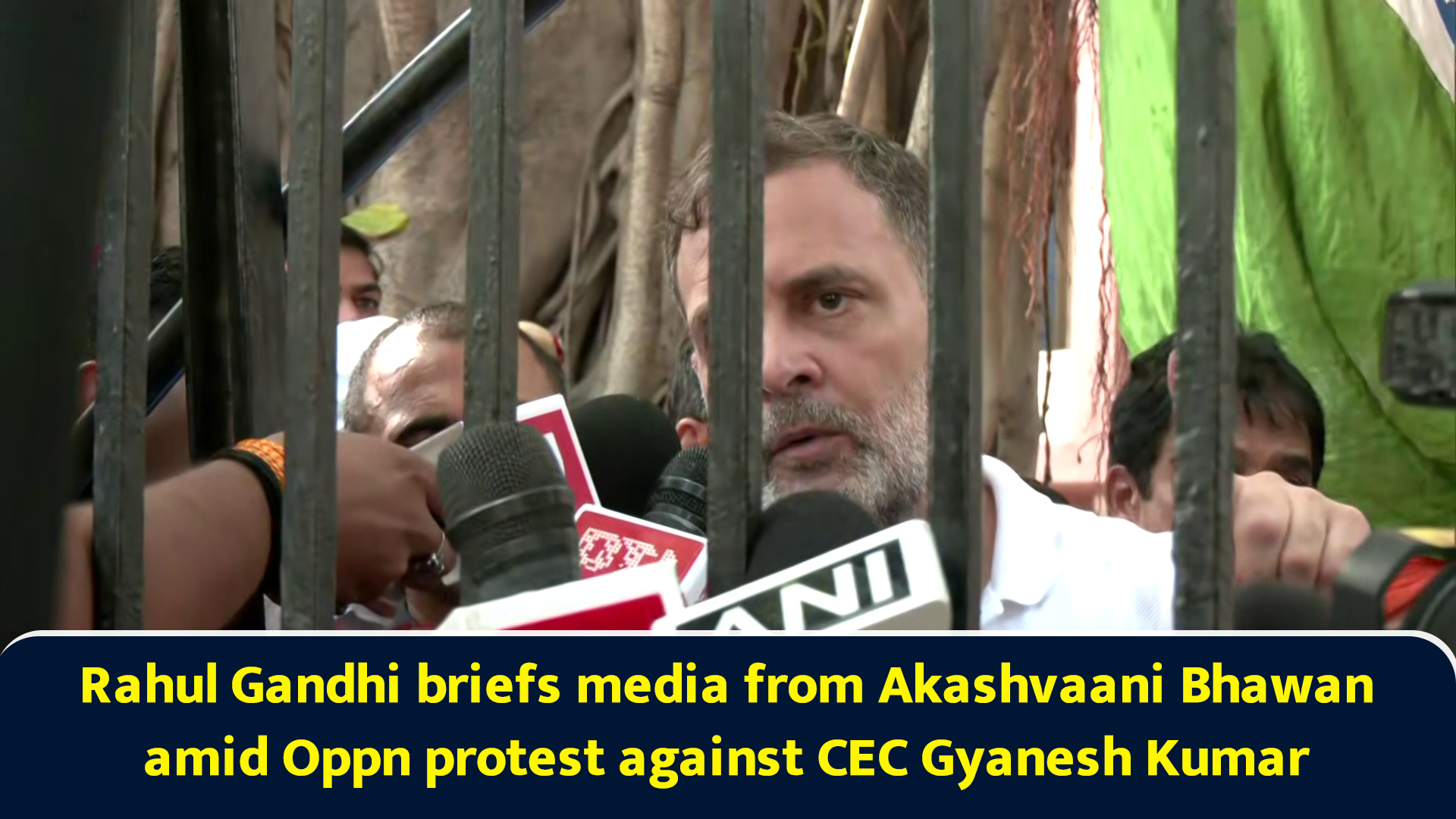 Rahul loses cool over ‘BJP’ question, threatens “no one will escape” as ...
