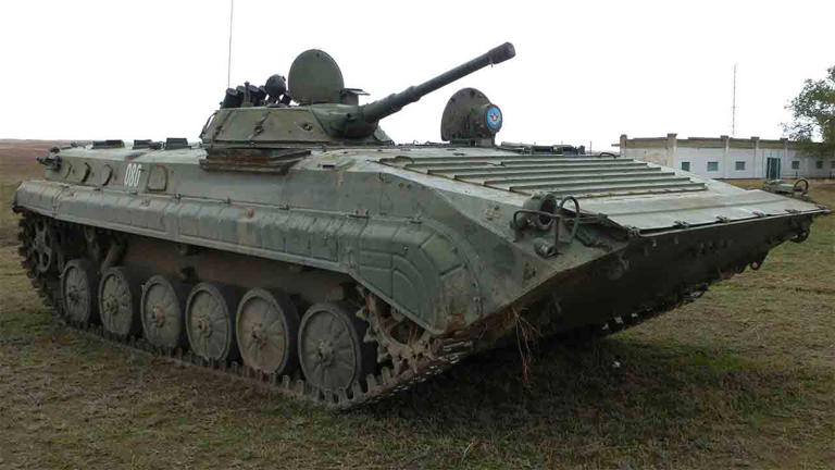 Taliban mounts BM-27 Uragan rocket launcher on BMP chassis