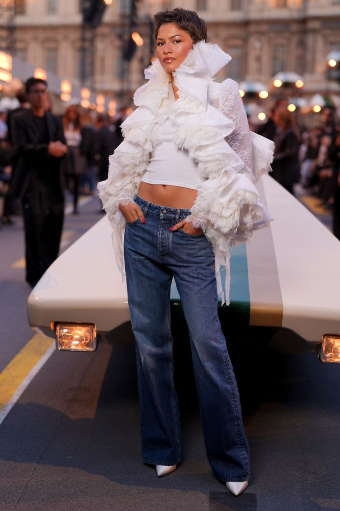 Celebrities front row at Louis Vuitton spring 2027 ready-to-wear show