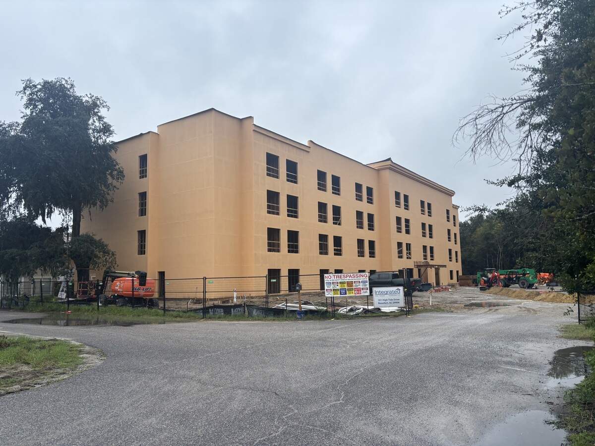 Extended stay hotel under construction in Port Royal. Here's what to expect