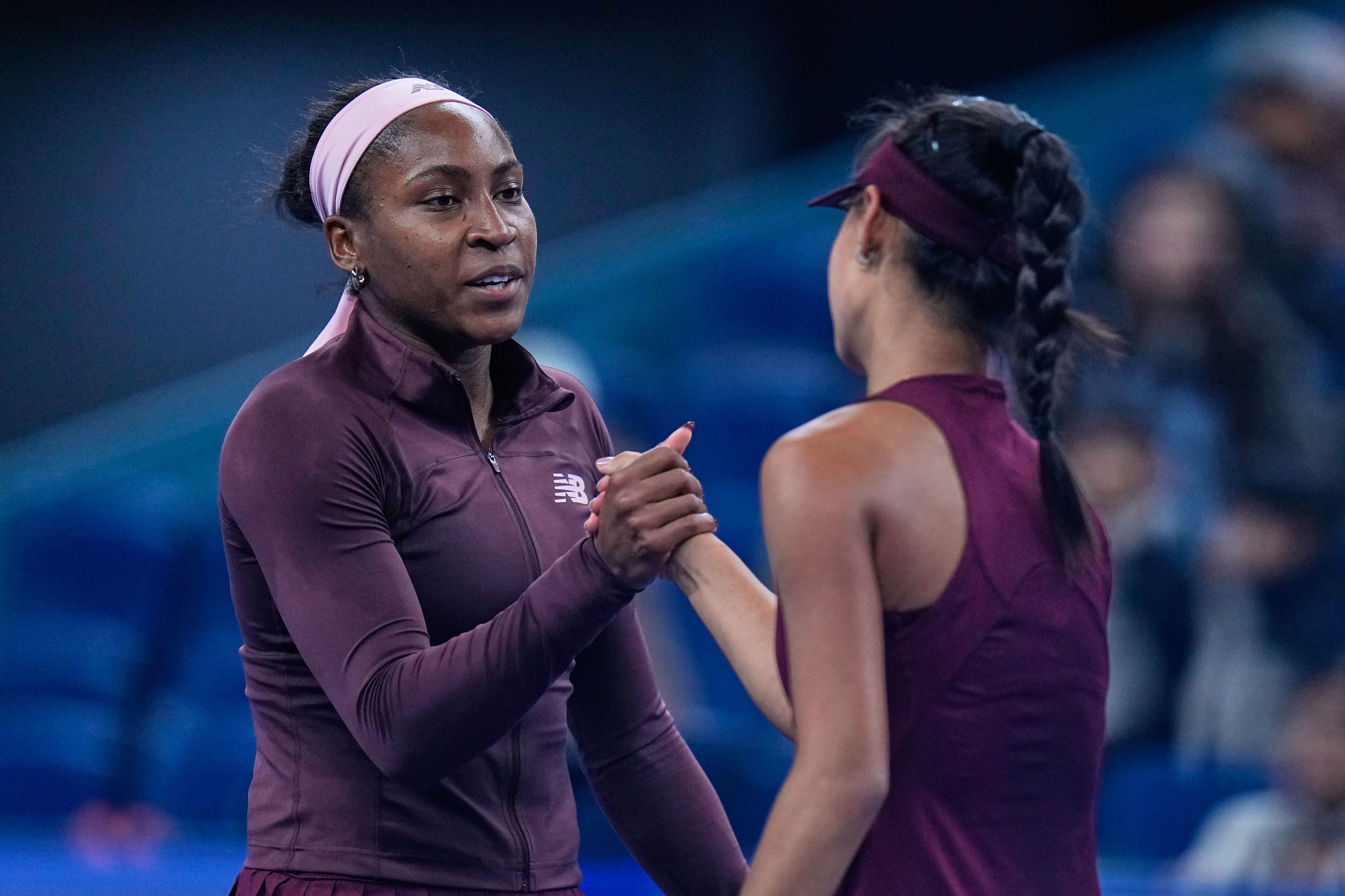 Coco Gauff flags racist abuse after point challenge