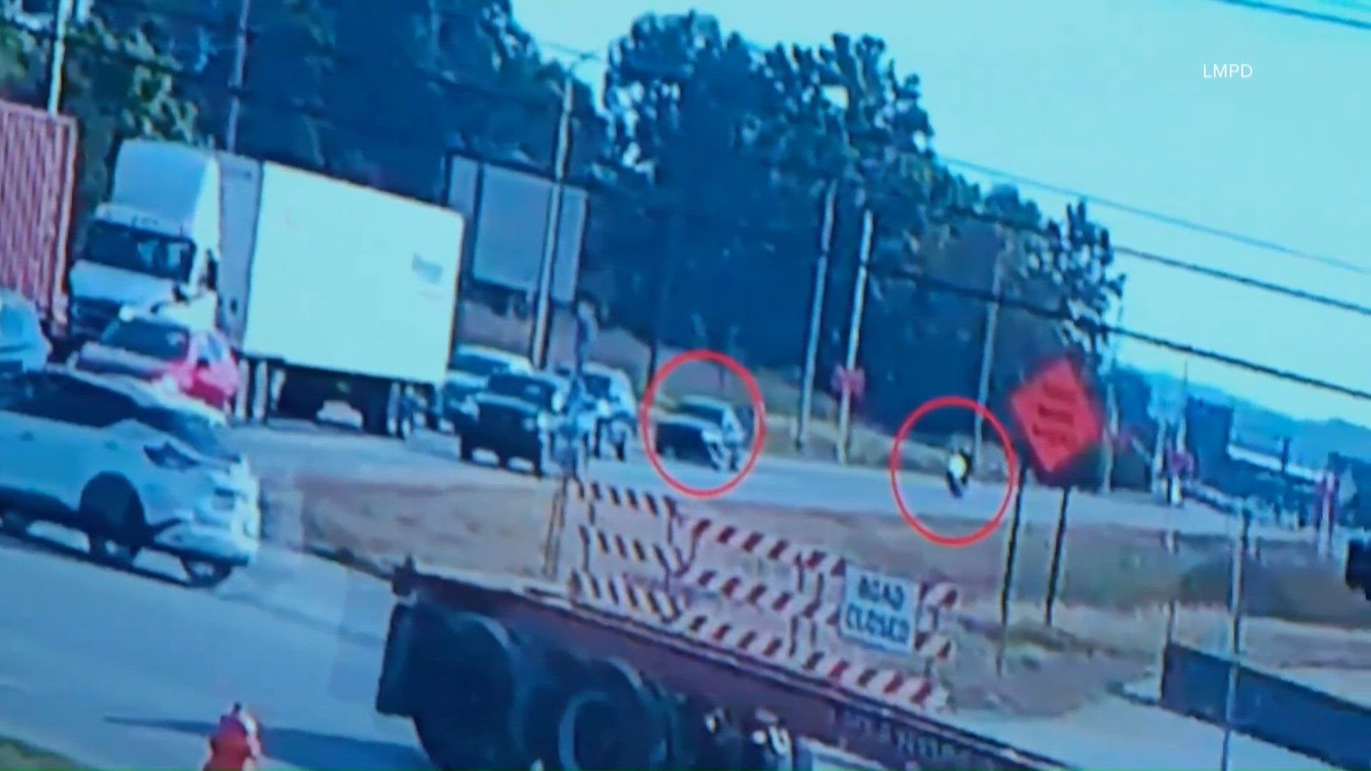 LMPD shows new footage of road rage incident as county attorney reviews ...