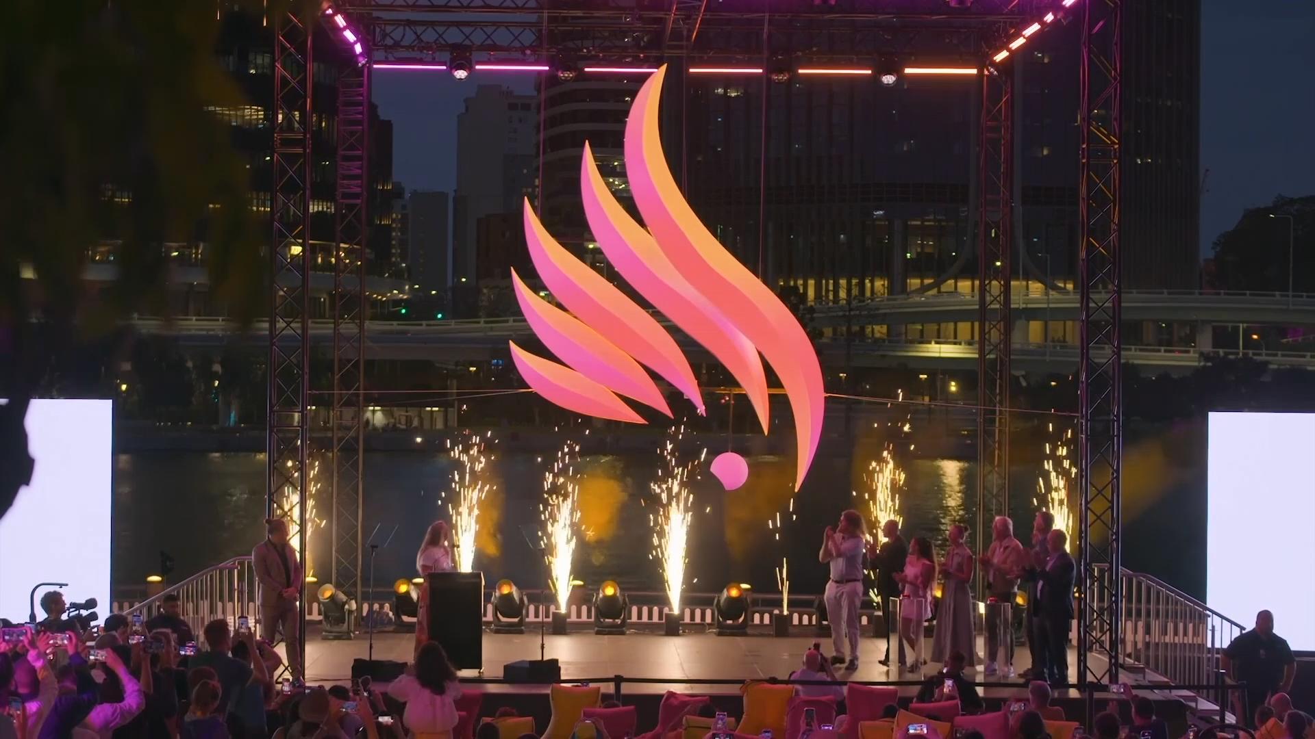 Emblem officially revealed for 2032 Brisbane Olympics days after leak