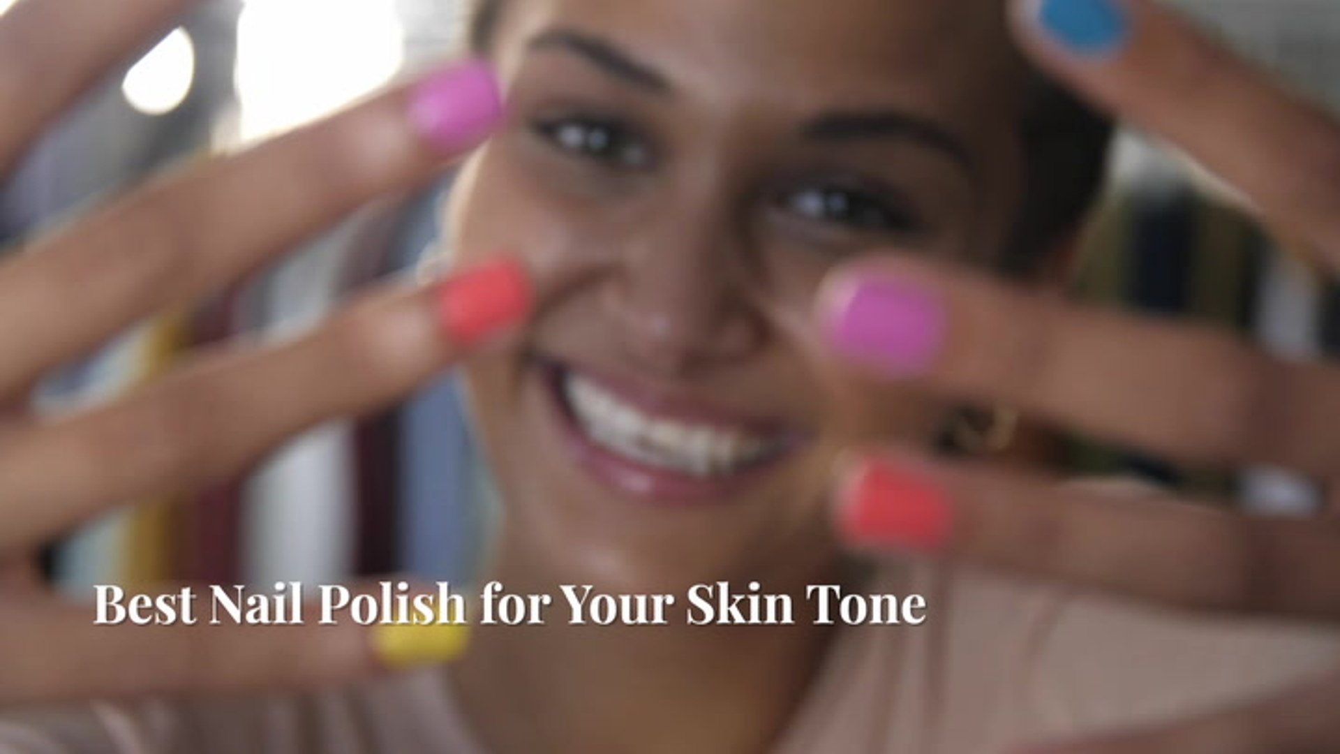 Which nail polish will suit your skin tone