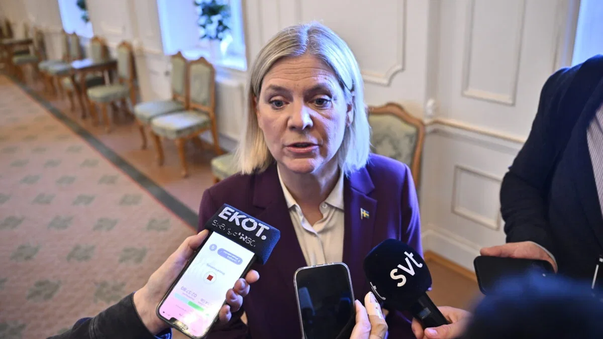 Andersson: Ingen har suddat ut någon röd linje