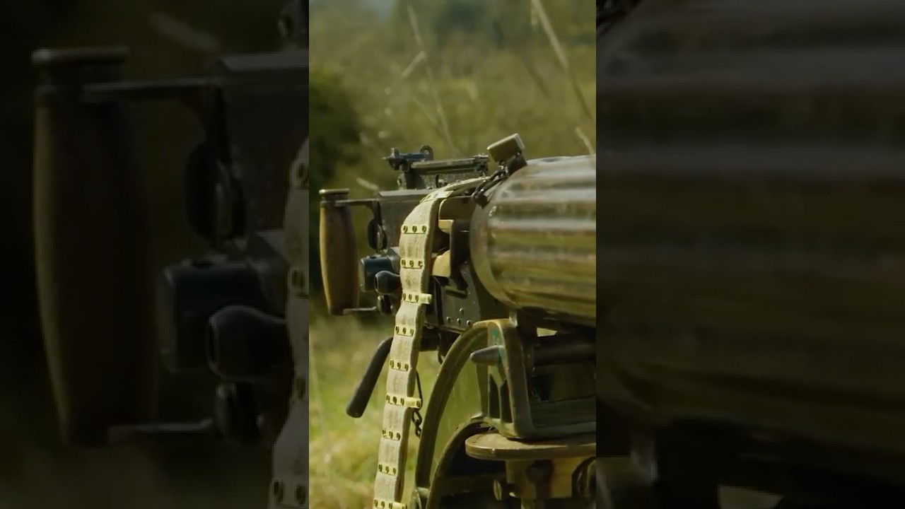 What made the Vickers machine gun cutting edge in WW1?