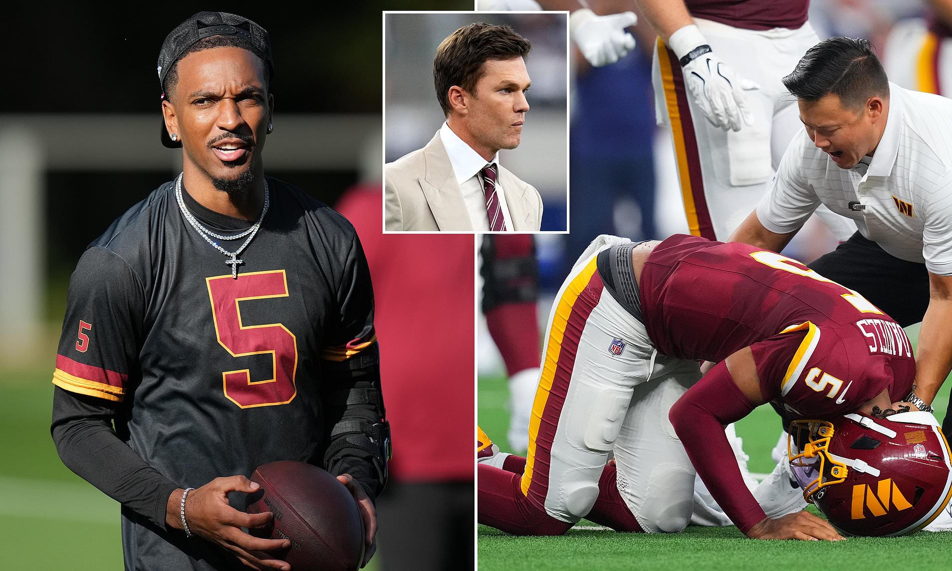 Commanders QB Jayden Daniels primed for miraculous return three weeks ...