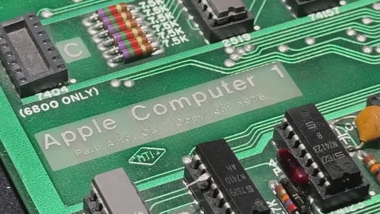 Rare Apple-1 computer signed by Steve Wozniak heads to auction