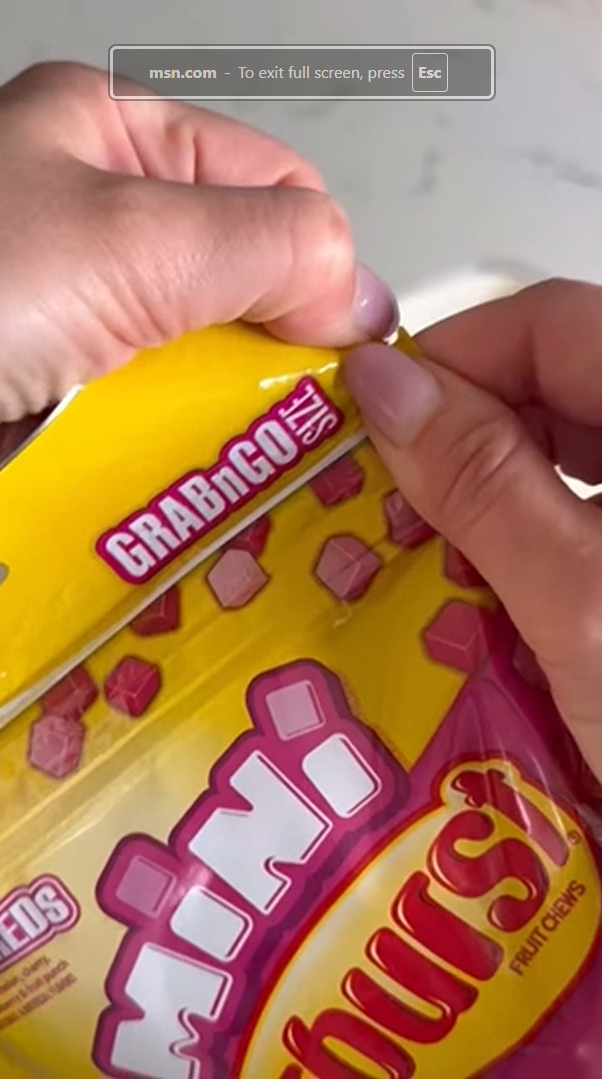 Pink restocking details that make supplies feel organized